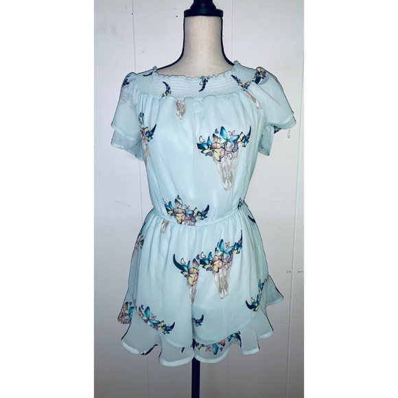 Cow skull romper - Picture 1 of 2